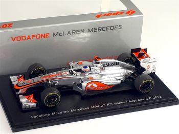 SPAS3044 - McLAREN MP4-27 #3 Winner F1 Australia GP 2012 J.Button