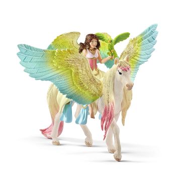 SHL70566 - Surah fairy with a glittering pegasus