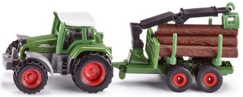 SIK1645 - FENDT 926 Vario with forestry trailer and 6 logs