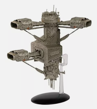 MAGSTSEN829 - STAR TREK Starships Ty'Gokor orbital station with brochure