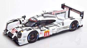 IXO-SP919-1808 - PORSCHE 919 Hybrid #18 piloted by LIEB/DUMAS/JANI of the 1000km SPA 2015