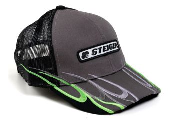 STFL - STEIGER grey cap with black mesh back